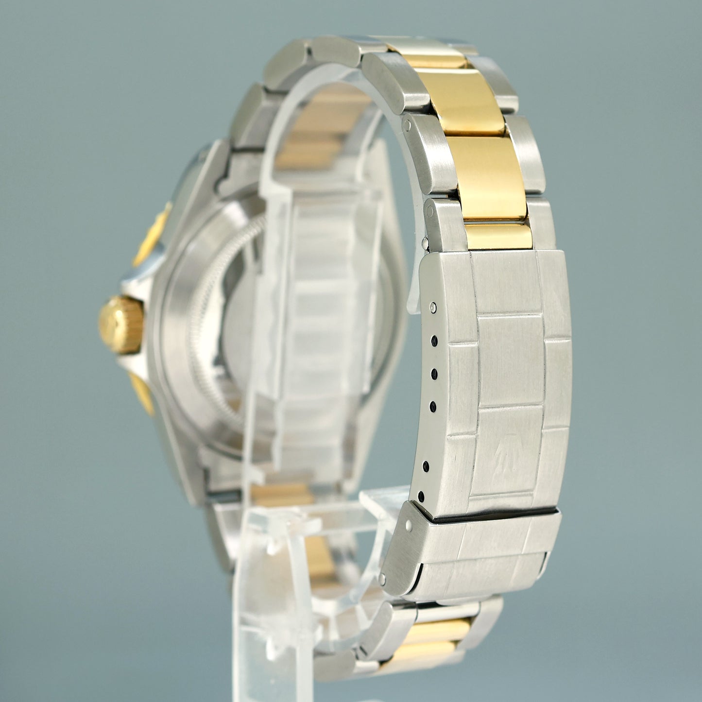 MINT Rolex Submariner 16613 Gold Steel Yellow Gold Two Tone Black Watch Box