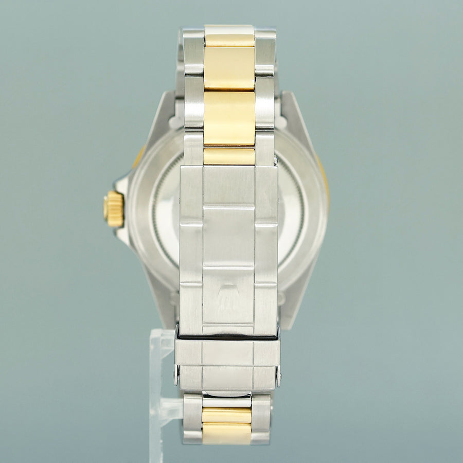 MINT Rolex Submariner 16613 Gold Steel Yellow Gold Two Tone Black Watch Box