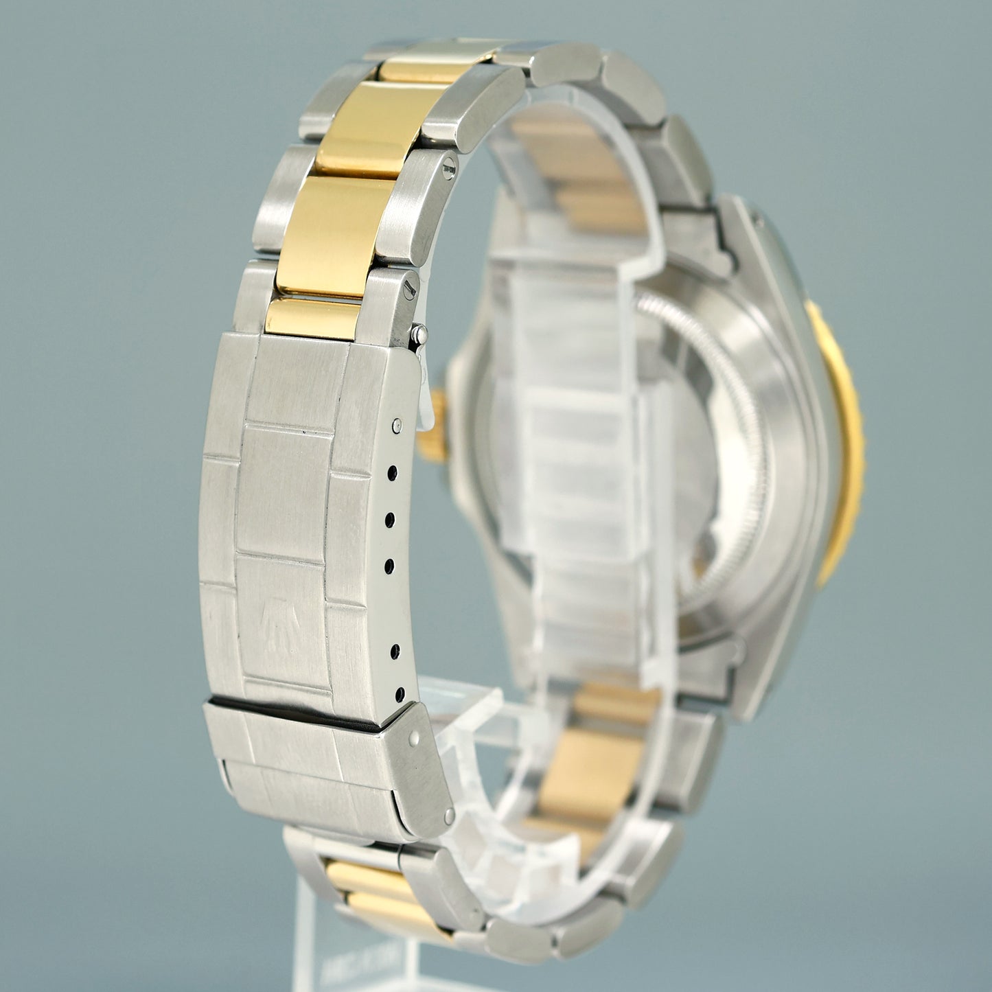 MINT Rolex Submariner 16613 Gold Steel Yellow Gold Two Tone Black Watch Box