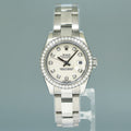 2015 MINT PAPERS Ladies Rolex DateJust 179384 Diamond Ivory Sunbeam Oyster Watch Box