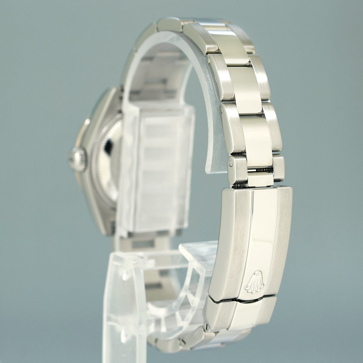 2015 MINT PAPERS Ladies Rolex DateJust 179384 Diamond Ivory Sunbeam Oyster Watch Box
