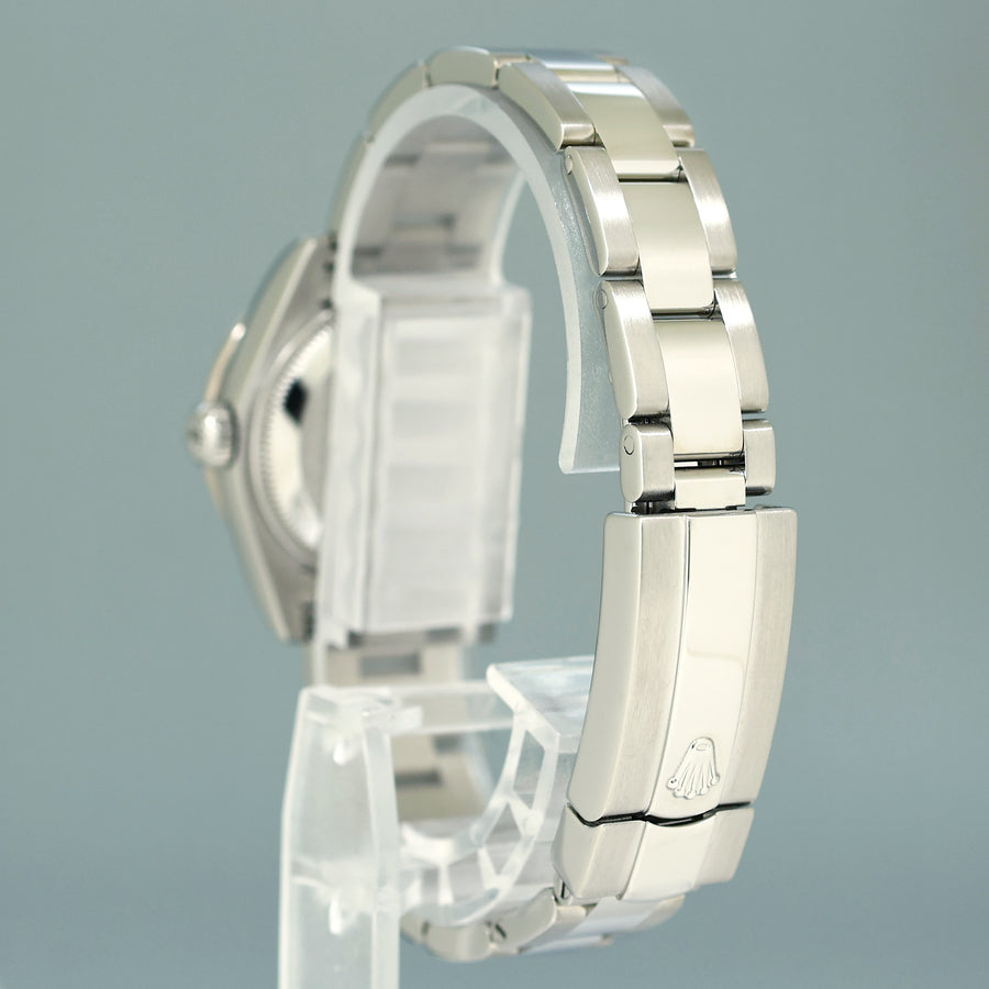 2015 MINT PAPERS Ladies Rolex DateJust 179384 Diamond Ivory Sunbeam Oyster Watch Box