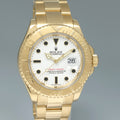 2004 MINT Rolex Yacht-Master Yellow Gold 16628 White Sapphire 40mm Watch Box