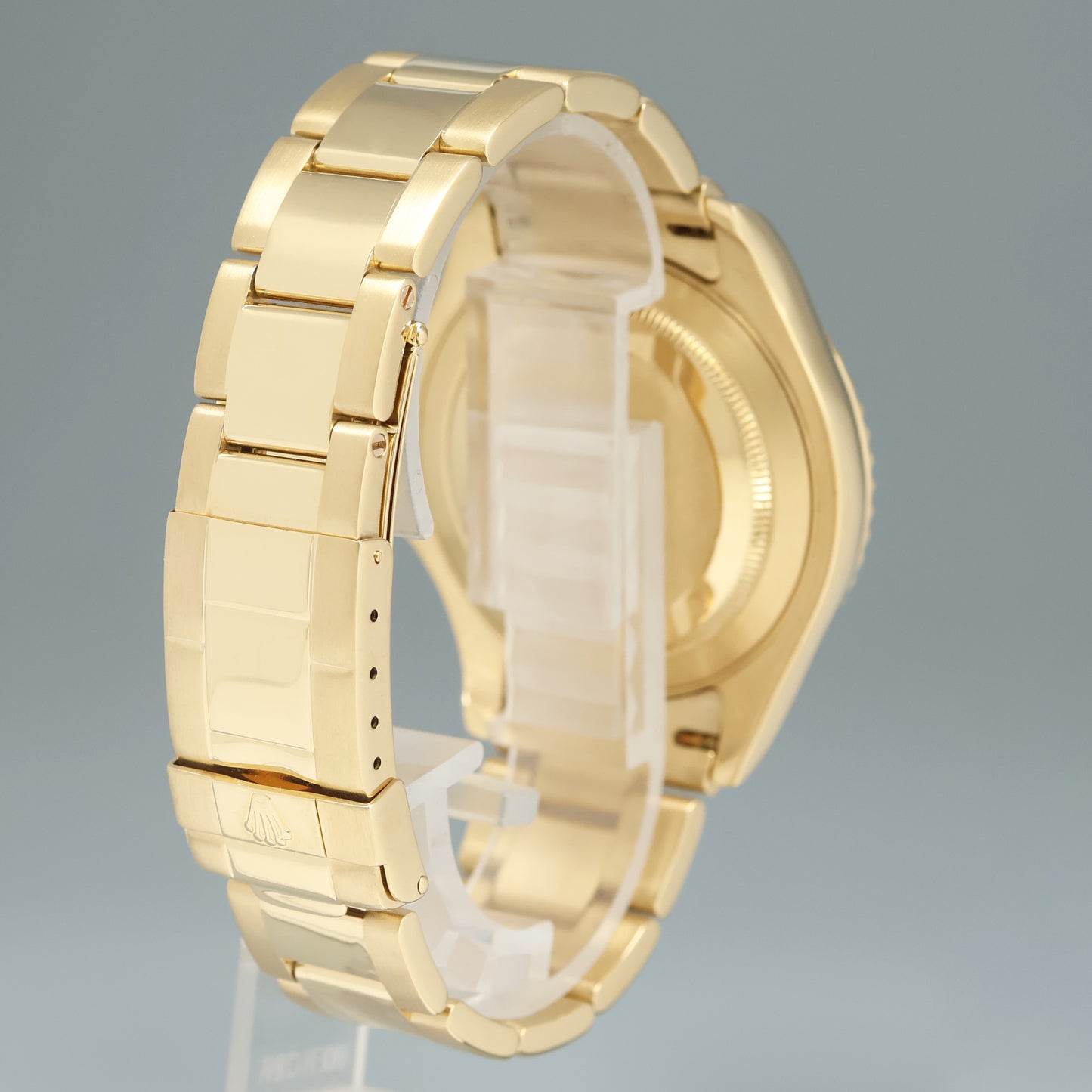 2004 MINT Rolex Yacht-Master Yellow Gold 16628 White Sapphire 40mm Watch Box