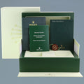 MINT Rolex Day Date II President Rose Gold Black Stick 41mm 218235 Watch Box
