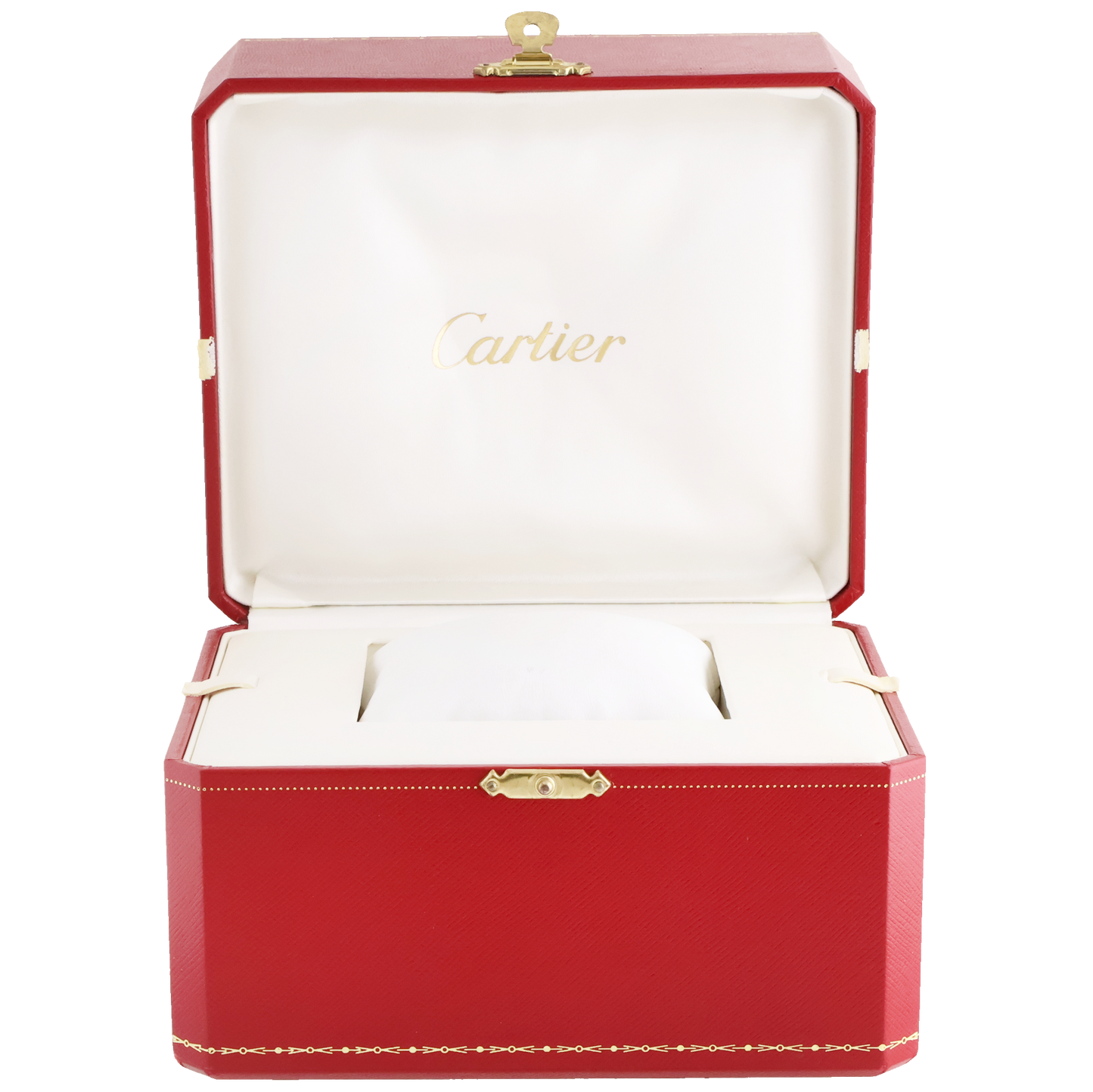 MINT Cartier Calibre de Cartier Steel 42mm Black Roman W7100016 Watch Box