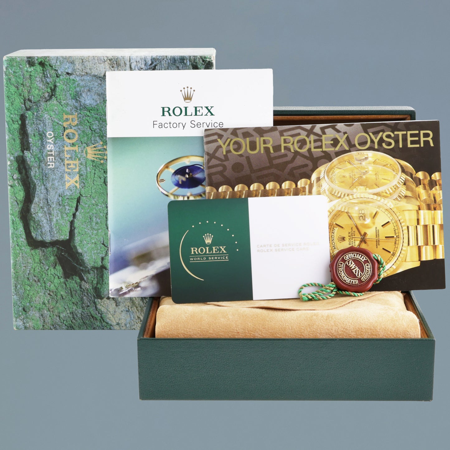 2023 RSC Papers Rolex GMT-Master II 2 16713 Two-Tone Yellow Jubilee Black Dial 40mm Watch Box