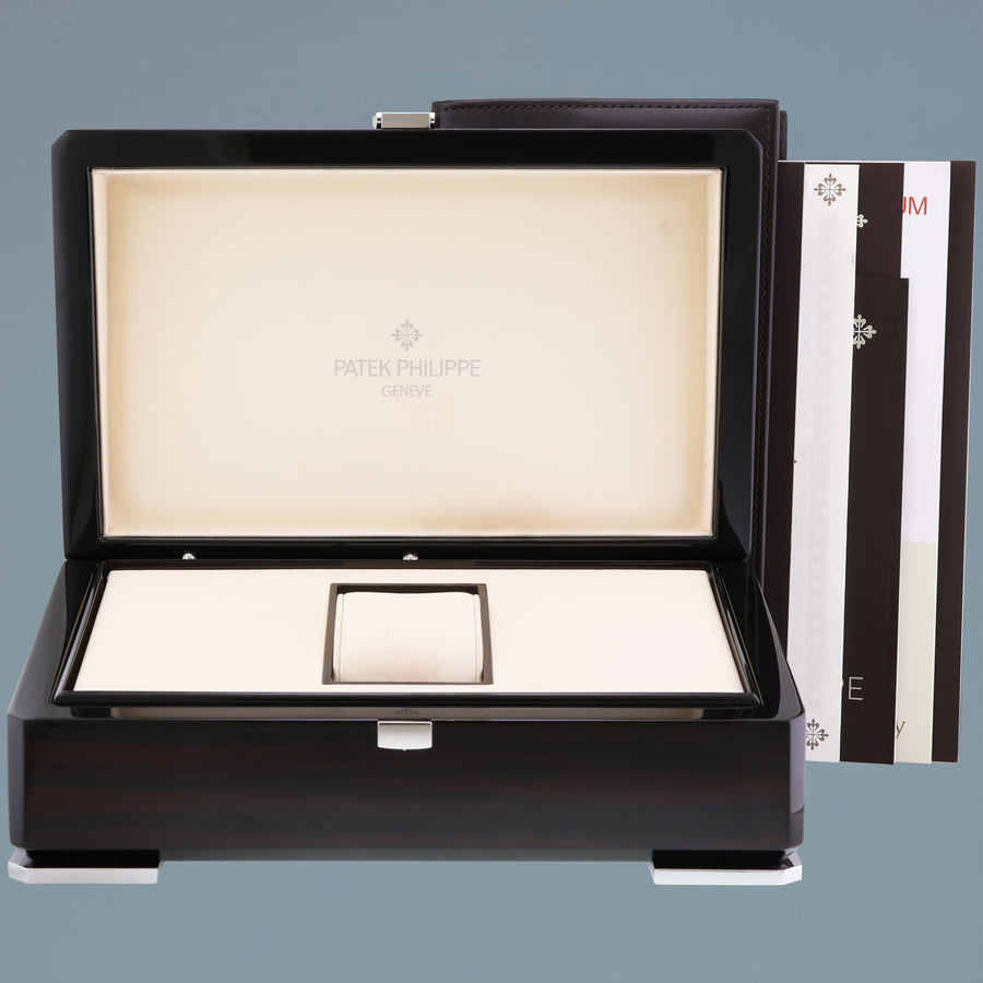 2021 PAPERS Patek Philippe 5396R Rose Gold Annual Calendar 39mm Moonphase Watch