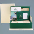 2024 RSC Papers Rolex 116610LV Submariner Hulk 40mm Green Ceramic Steel Watch Box