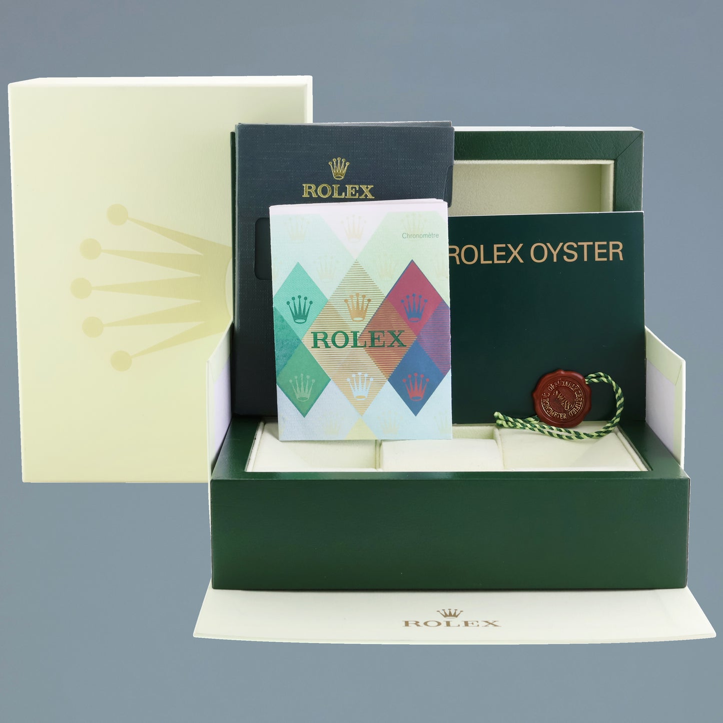 MINT 2007 PAPERS Rolex GMT-Master 2 Pepsi 40mm Blue Red Steel 16710 Watch Box