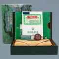 PAPERS MINT Rolex Submariner 16613LB Gold Steel Two Tone Yellow Gold Watch Box