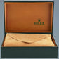 Rolex DateJust Black Stick 1601 Two-Tone Gold 36mm Leather Watch Box