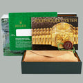 MINT Rolex Submariner 16613LB Two Tone Gold Champage Serti Diamond Watch Box