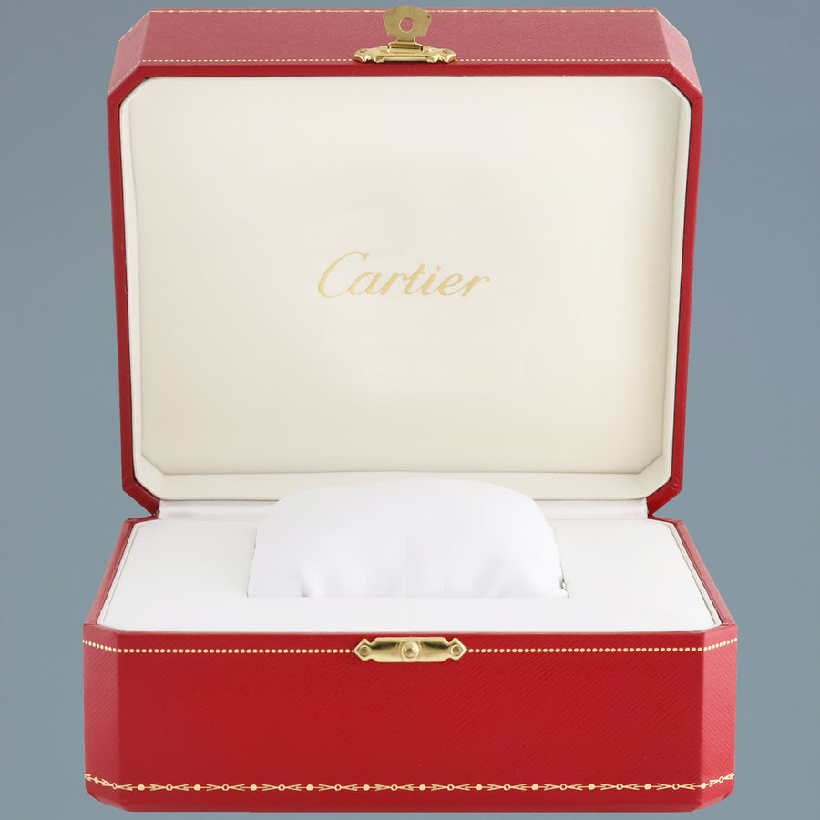 Cartier Santos 100 XL Automatic Steel 2656 Roman Dial Watch Box