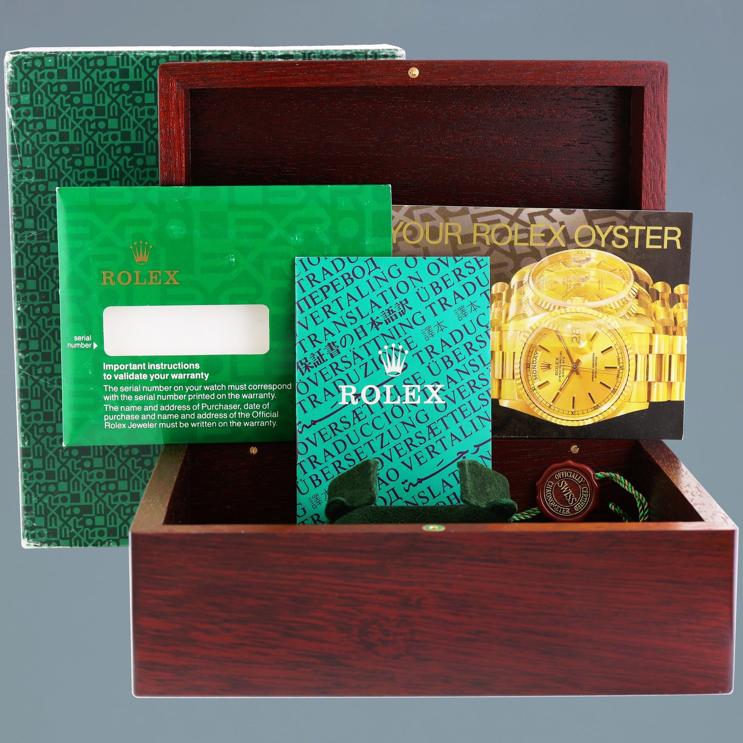 2026 Service  Rolex Daytona 16528 Zenith White Stick Inverted 6 Chrono Yellow Gold Watch