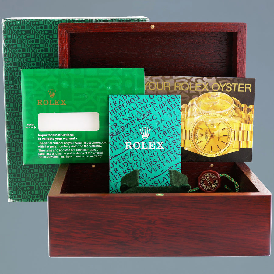 2026 Service  Rolex Daytona 16528 Zenith White Stick Inverted 6 Chrono Yellow Gold Watch