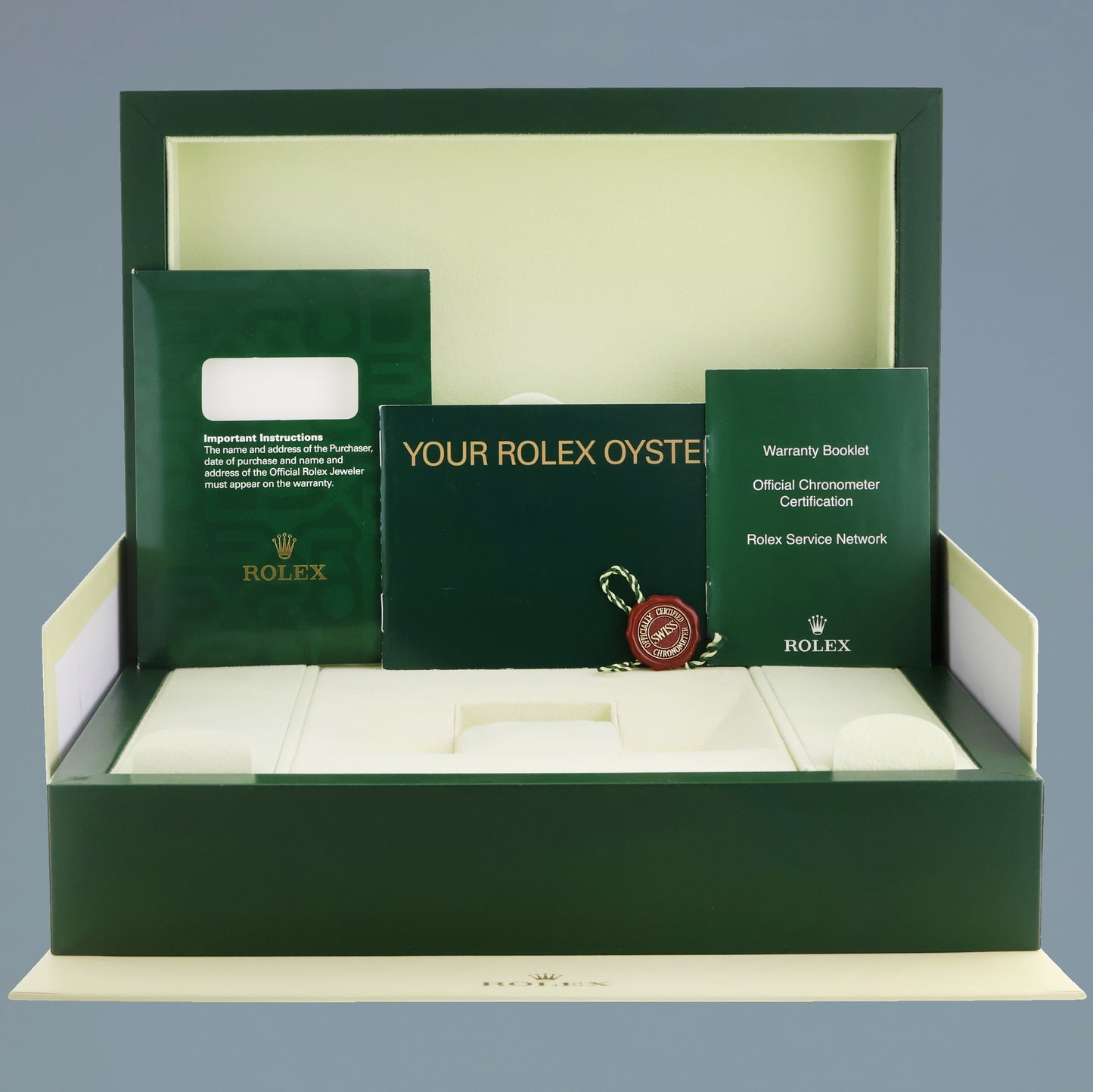 2010 MINT Rolex Masterpiece Champagne Diamond 18948 Yellow Gold Watch Box