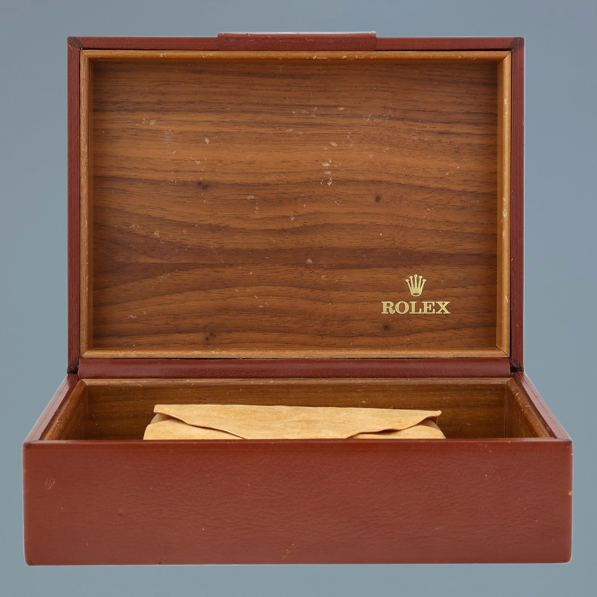 Rolex President Day Date 18038 Yellow Gold Champagne Diamond Quickset Watch Box