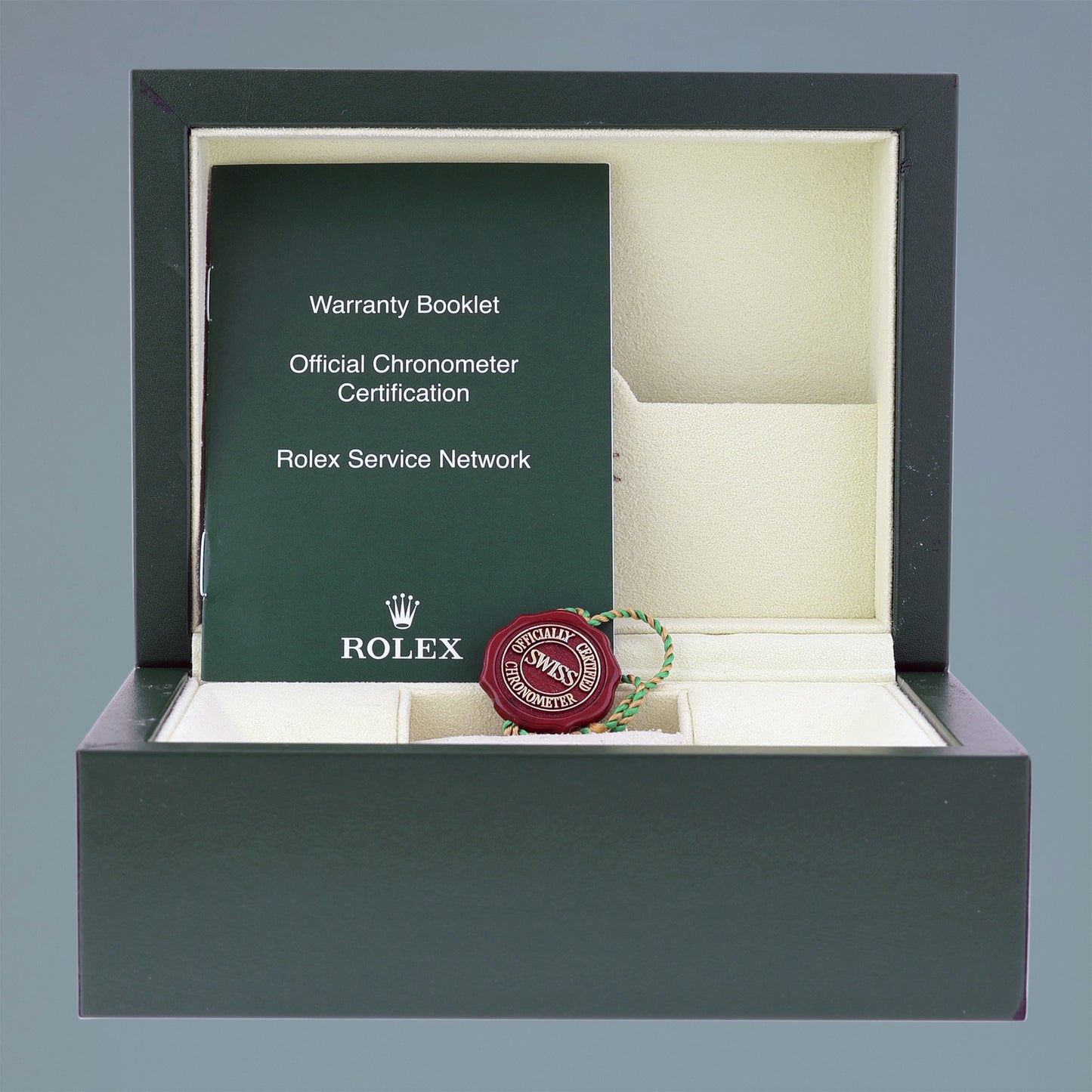 MINT Rolex DateJust 16233 Two-Tone Yellow Gold Rhodium Roman 36mm Watch Box