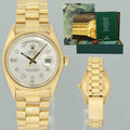 Rolex Day-Date President 36mm 1801 Bark Champagne Yellow Gold Watch Box