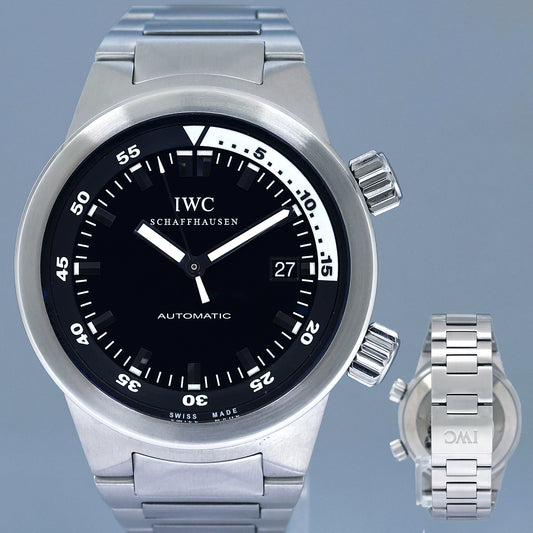 MINT IWC Aquatimer Automatic IW354805 Steel 42mm Watch