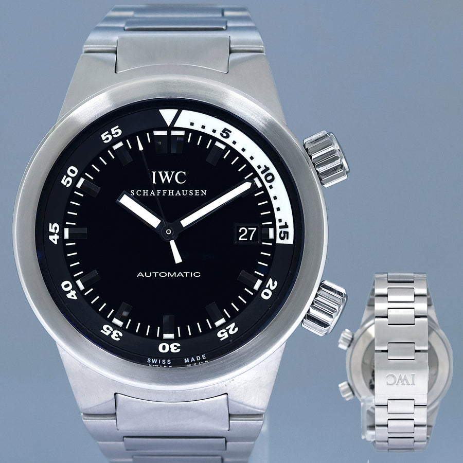 MINT IWC Aquatimer Automatic IW354805 Steel 42mm Watch
