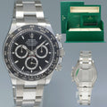 2025 NEW PAPERS Rolex Daytona 126500LN Black Ceramic Steel 40mm Watch Box