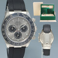 2022 MINT Rolex Daytona White Gold 116519LN Ceramic Ghost Silver Panda Watch Box