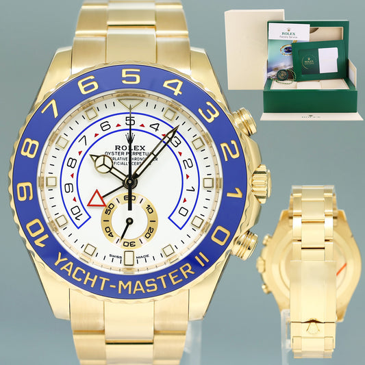 2025 RSC PAPERS MERCEDES HANDS Rolex 116688 Yacht-Master 2 Yellow Gold 44 Watch