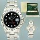 MINT 2008 PAPERS Rolex 16570 Black Steel 3186 Movement Explorer 40mm Watch Box