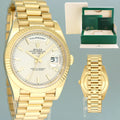 2025 NEW Rolex Day-Date 40 President 228238 Silver Motif Yellow Gold Watch Box