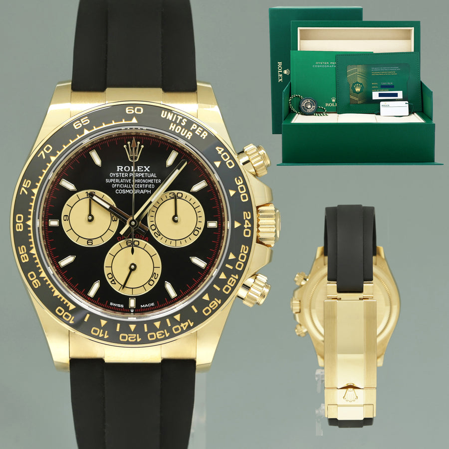 2026 NEW PAPERS Rolex Oysterflex Daytona 126518LN Gold Paul Newman Watch Box