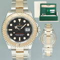 MINT PAPERS 40mm Rolex Yacht-Master 116621 Black Rose Gold Steel Two Tone Watch Box