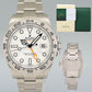 2025 RSC PAPERS MINT Rolex Explorer II 216570 Polar White Dial Steel 42mm Watch Box