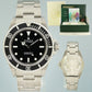 MINT 2006 PAPERS Rolex Submariner No-Date 2 Line 14060M Steel Black 40mm Watch