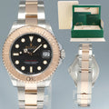 2020 MINT Rolex Yacht-Master 268621 Two Tone Rose Gold 37mm Watch Box