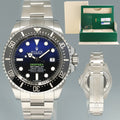 PAPERS Rolex Sea-Dweller Deepsea James Cameron Blue 116660 44mm Watch Box