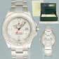 2000 MINT Rolex Yacht-Master 16622 Steel Platinum Bezel Oyster 40mm Watch Box