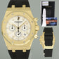 2025 Service Papers Audemars Piguet Royal Oak 26022BA Yellow Gold 39mm Watch Box