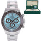 2019 MINT PAPERS Rolex Daytona 116506 Platinum Glacier Blue 40mm Chrono Watch Box