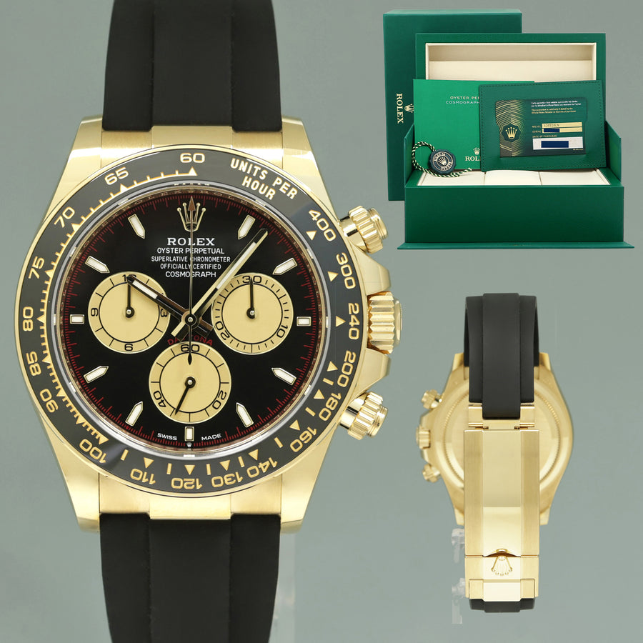 JUNE 2026 NEW PAPERS Rolex Oysterflex Daytona 126518LN Gold Paul Newman Watch