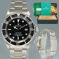 1997 MINT Rolex Sea-Dweller Steel 16600 Black Dial Date 40mm Watch Box