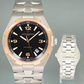 2026 Service Vacheron Constantin Overseas Black Two Tone Rose Gold 42mm Watch 47040