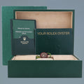 MINT Rolex Daytona White Gold 116519 Silver Racing Dial Leather Watch Box