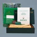 MINT PAPERS 2000 Rolex Explorer II 16570 Stainless Steel Black Dial GMT 40mm Watch Box