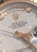MINT 2007 Rolex President Day Date Rose Gold 118235 Meteorite Diamond 36 Watch Box