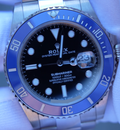 2022 NEW PAPERS Rolex Submariner Blue Cookie Monster 126619 White Gold Watch Box