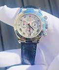 MINT 2005 PAPERS Rolex Daytona White Gold 116519 Meteorite Roman Leather Watch Box