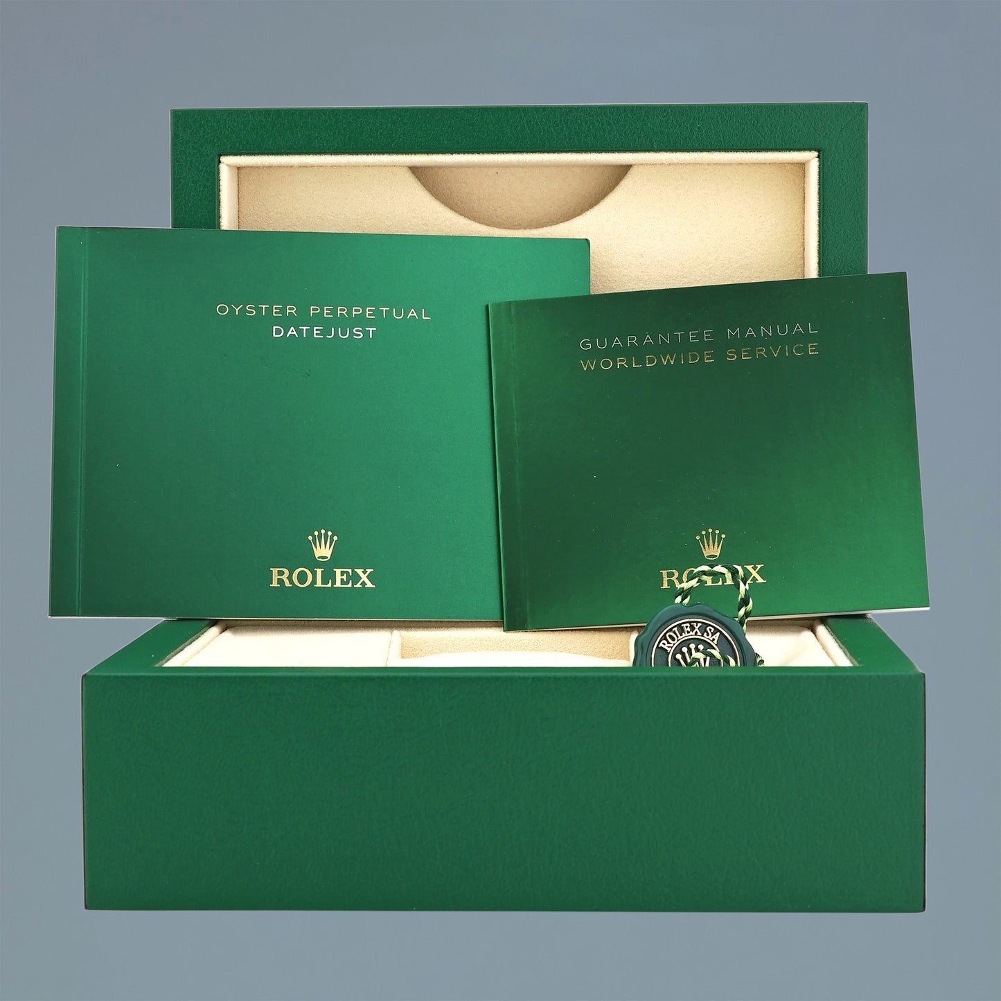 MINT 2014 Rolex DateJust 36mm 116200 Steel Oyster Floral Flower Dial Watch Box
