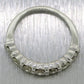 Vintage Estate Platinum 0.70ctw Diamond Wedding Band Ring